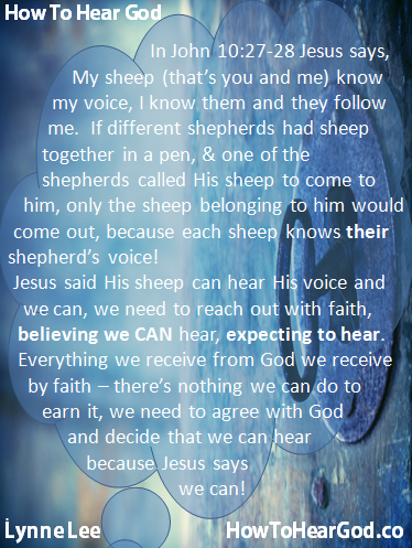My sheep know my voice